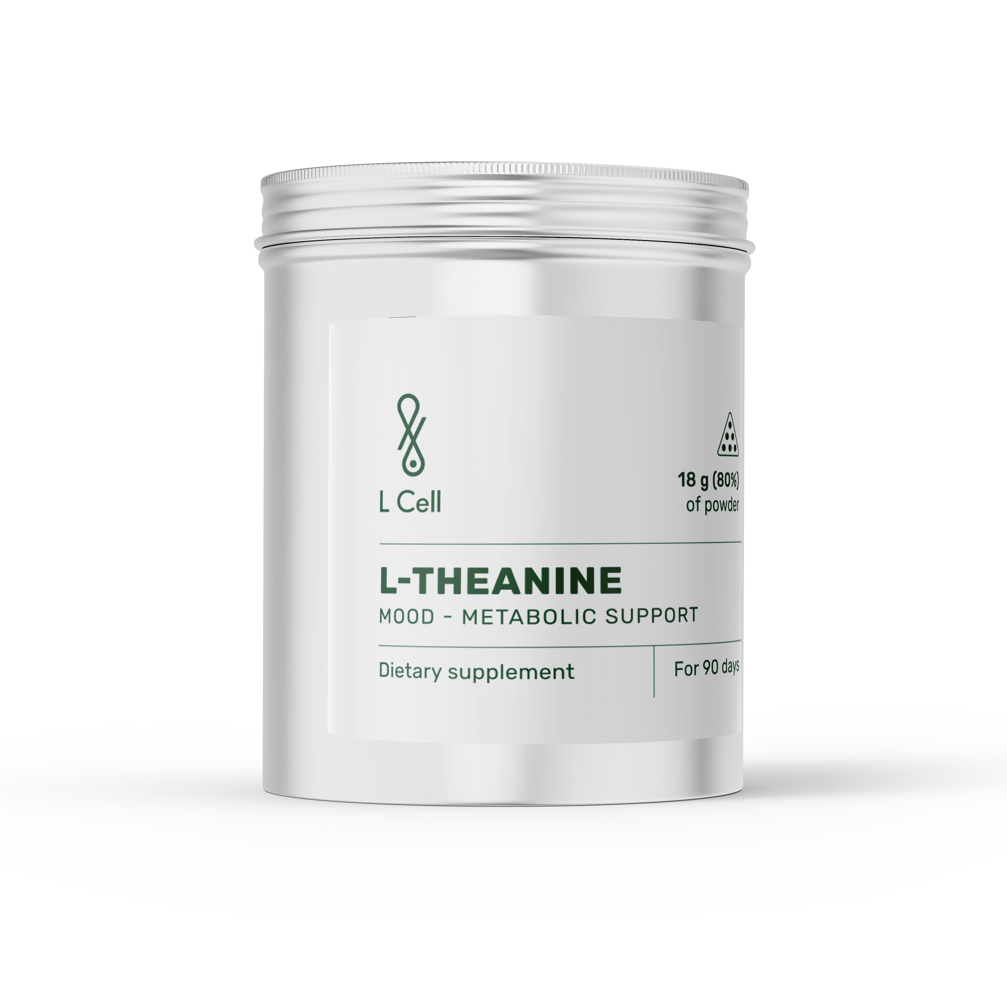 L-Theanine Powder 23g (90 servings, >80% purity)
