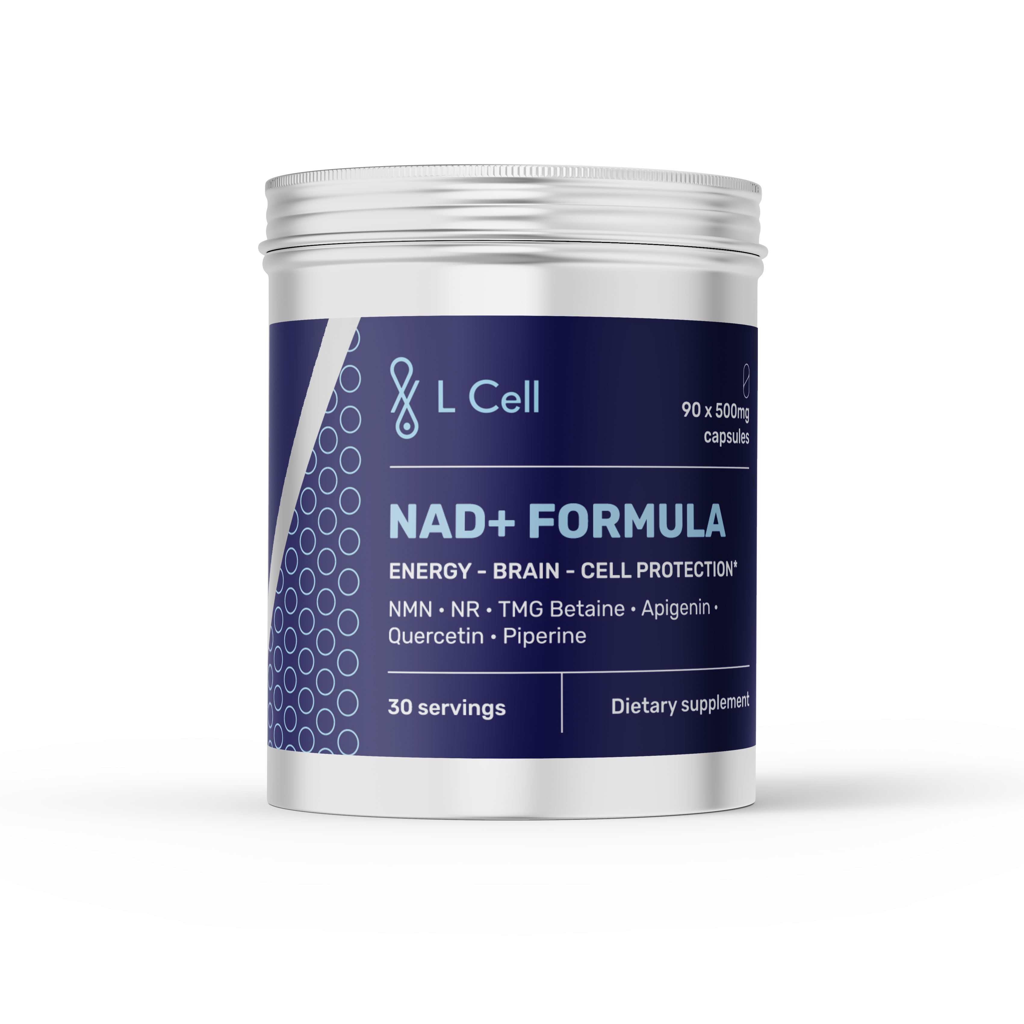 NAD+ Formula (30 servings, 90 capsules)