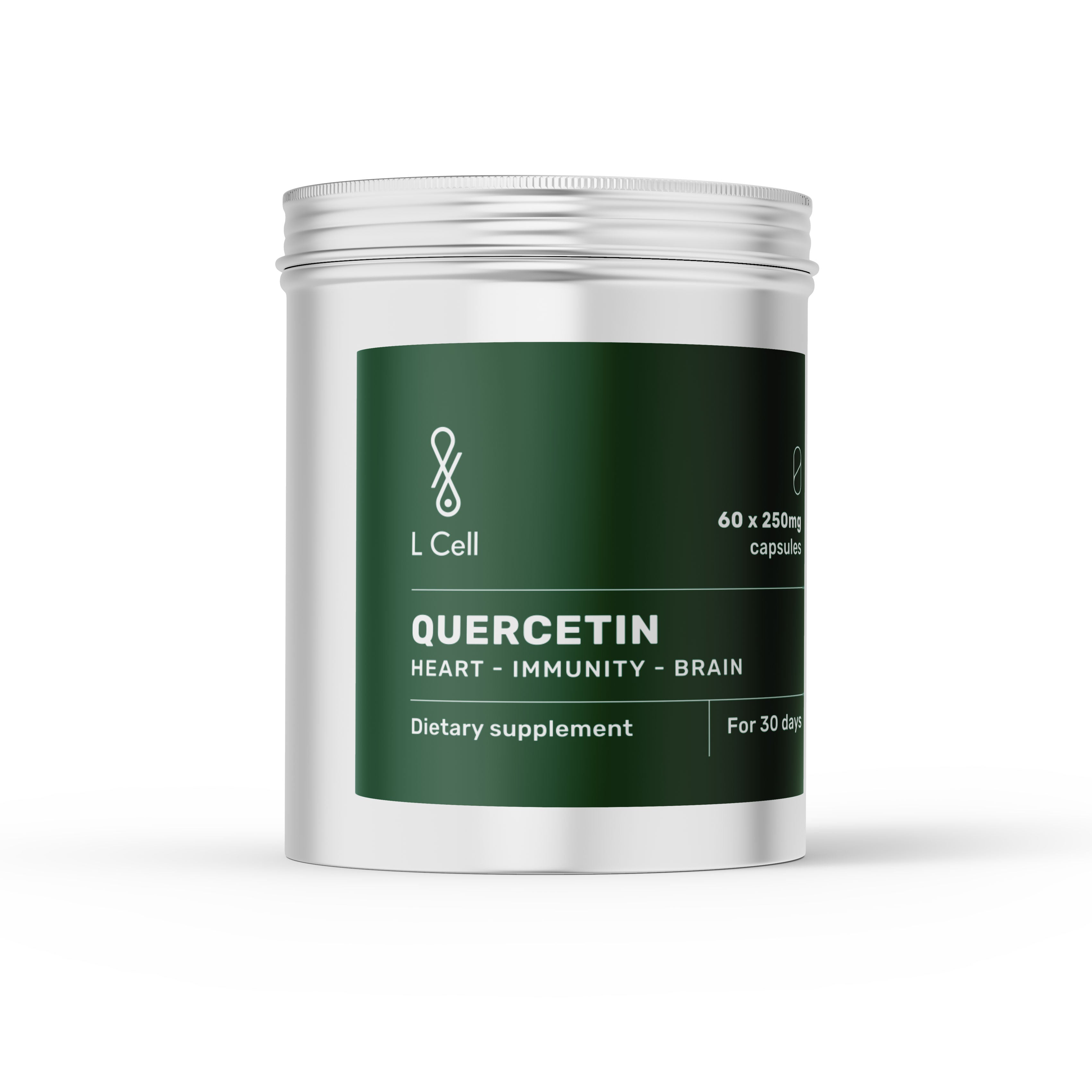 Quercetin Capsules 250mg (30 servings, 60 caps)
